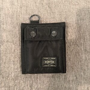 Porter Black Nylon Men's Wallet Pouch